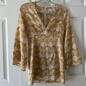 Gold mermaid minidress by Never Fully Dressed